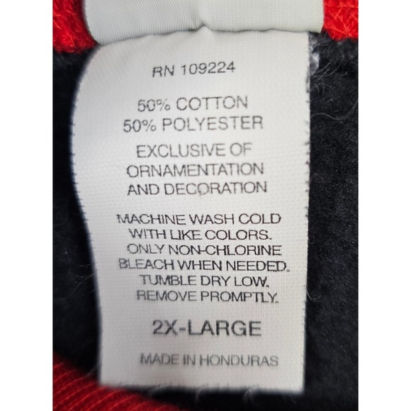 Patricia's Closet Cardinal Embroidered Sweatshirt Women's 2X Christmas Holiday - Picture 6 of 6